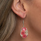 ​Encased Enchantment - Pink - Paparazzi Earring Image