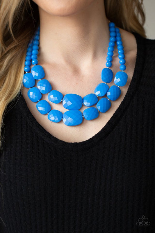 ​Resort Ready - Blue - Paparazzi Necklace Image