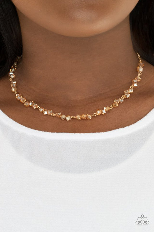 ​Incredibly Iridescent - Brown - Paparazzi Necklace Image