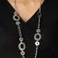 Mechanically Metro - Silver - Paparazzi Necklace Image