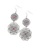 Mandala Mecca - Pink - Paparazzi Earring Image