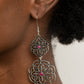 Mandala Mecca - Pink - Paparazzi Earring Image