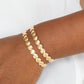 On The Spot Shimmer - Gold - Paparazzi Bracelet Image