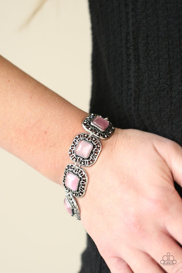 Dreamy Destinations - Pink - Paparazzi Bracelet Image