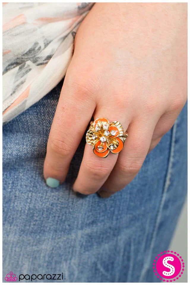 Paparazzi Ring ~ Party Animal - Orange