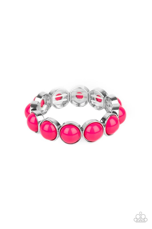 POP, Drop, and Roll - Pink - Paparazzi Bracelet Image