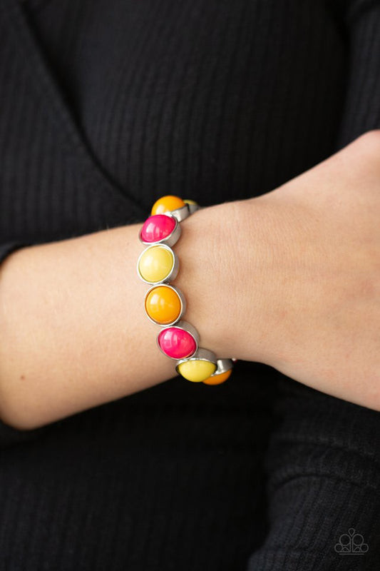 ​POP, Drop, and Roll - Multi - Paparazzi Bracelet Image