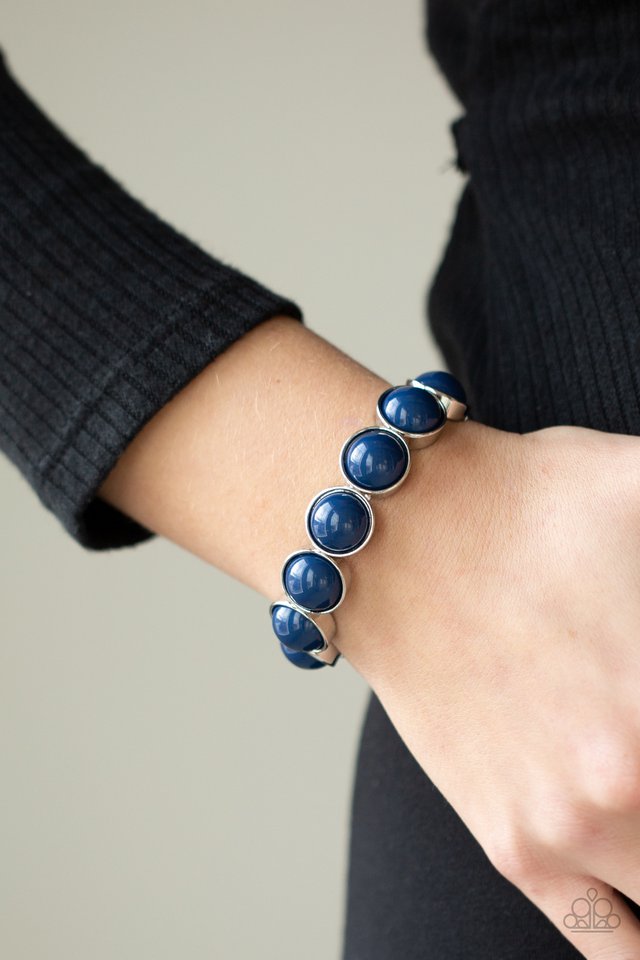 POP, Drop, and Roll - Blue - Paparazzi Bracelet Image