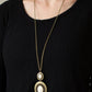 Southern Opera - Brass - Paparazzi Necklace Image