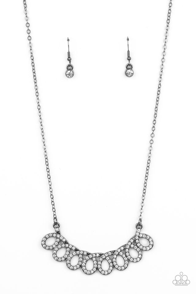 ​Timeless Trimmings - Black - Paparazzi Necklace Image
