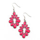 Burst Into TEARDROPS - Pink​ - Paparazzi Earring Image