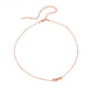 Dynamically Dainty - Copper - Paparazzi Necklace Image