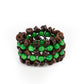 Tahiti Tourist - Green - Paparazzi Bracelet Image