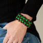 Tahiti Tourist - Green - Paparazzi Bracelet Image