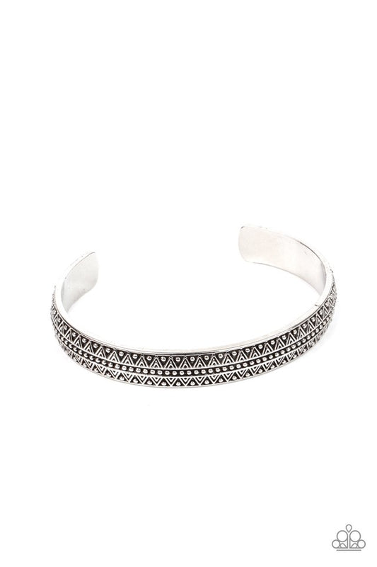 ​Peak Conditions - Silver - Paparazzi Bracelet Image