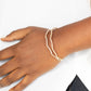 Delicate Dazzle - Gold - Paparazzi Bracelet Image