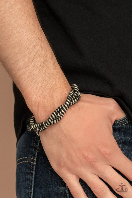 ​Island Endeavor - Black - Paparazzi Bracelet Image