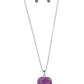 Fundamentally Funky - Purple - Paparazzi Necklace Image