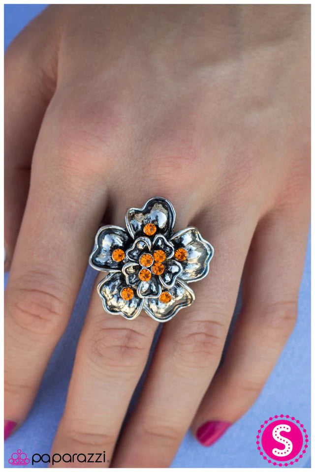 Paparazzi Ring ~ Because Im Happy - Orange