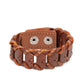 ​Knocked for a Loop - Brown - Paparazzi Bracelet Image