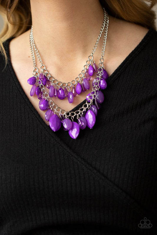 Midsummer Mixer​ - Purple - Paparazzi Necklace Image