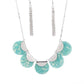 Mermaid Oasis - Blue - Paparazzi Necklace Image