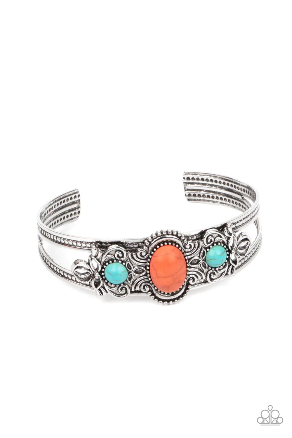 Pulsera Paparazzi ~ Ancestros Artesanos - Naranja