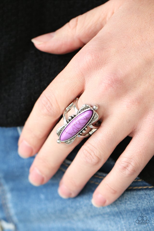 Cottage Craft - Purple - Paparazzi Ring Image