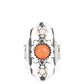 ​Badlands Garden - Orange - Paparazzi Ring Image