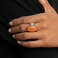 Mystical Mantra - Orange - Paparazzi Ring Image