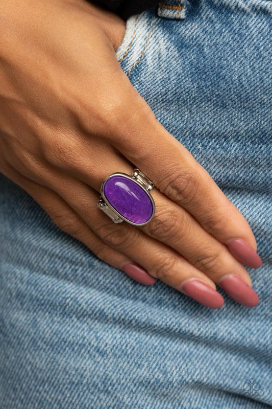 Mystical Mantra - Purple - Paparazzi Ring Image