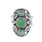 PALMS Up - Green - Paparazzi Ring Image