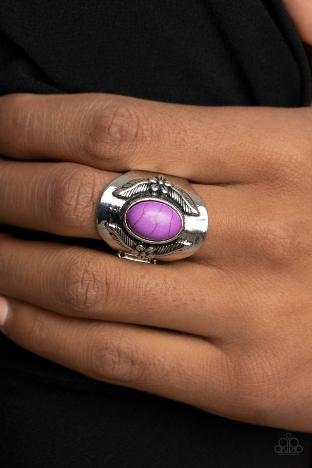 ​Santa Fe Sanctuary - Purple - Paparazzi Ring Image