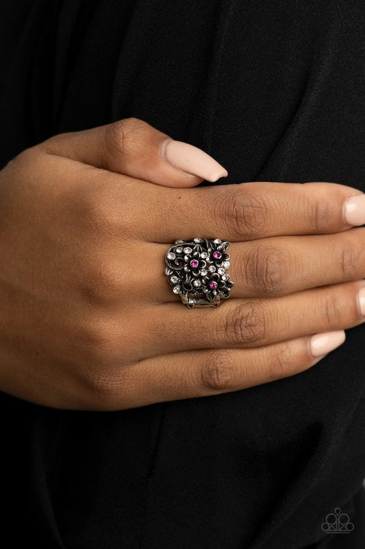 ​Perfectly Perennial - Pink - Paparazzi Ring Image