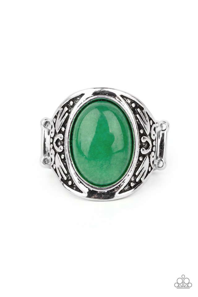 Sedona Dream - Green - Paparazzi Ring Image