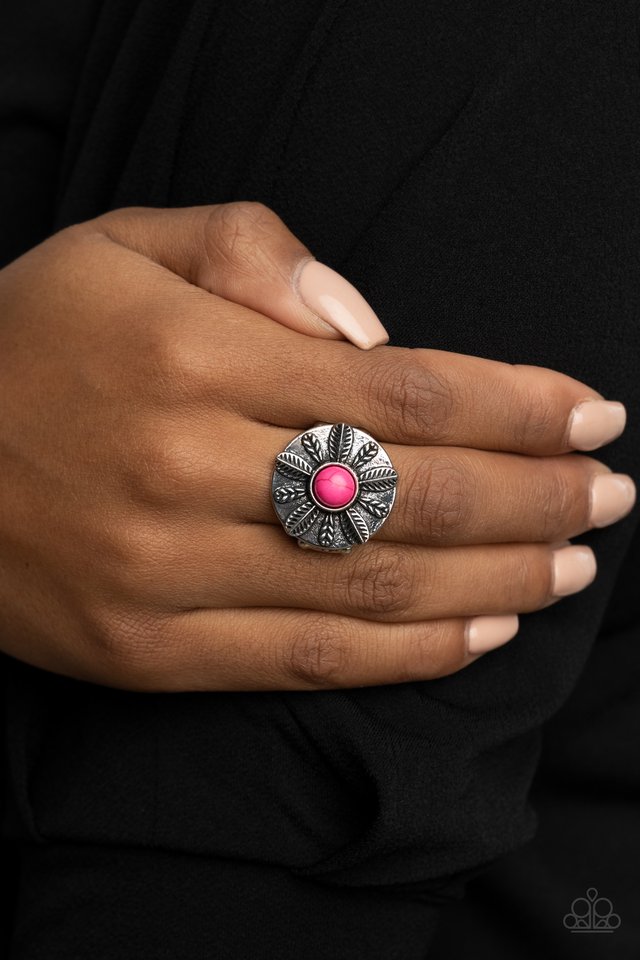 ​PALMS Reader - Pink - Paparazzi Ring Image