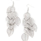 ​Limitlessly Leafy - Silver - Paparazzi Earring Image
