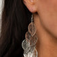 ​Limitlessly Leafy - Silver - Paparazzi Earring Image