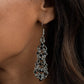 Diva Decorum - Black - Paparazzi Earring Image