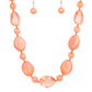 Staycation Stunner - Orange - Paparazzi Necklace Image