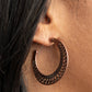 Bada BLOOM! - Copper - Paparazzi Earring Image