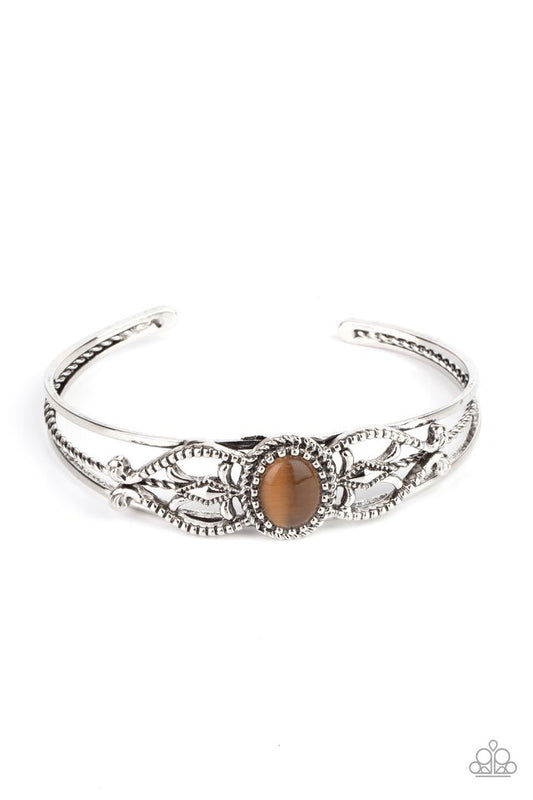 Wait and SEER - Brown - Paparazzi Bracelet Image