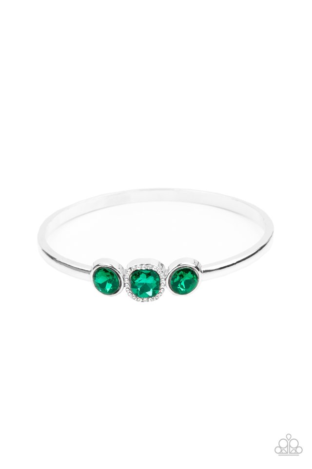 Royal Demands - Green - Paparazzi Bracelet Image