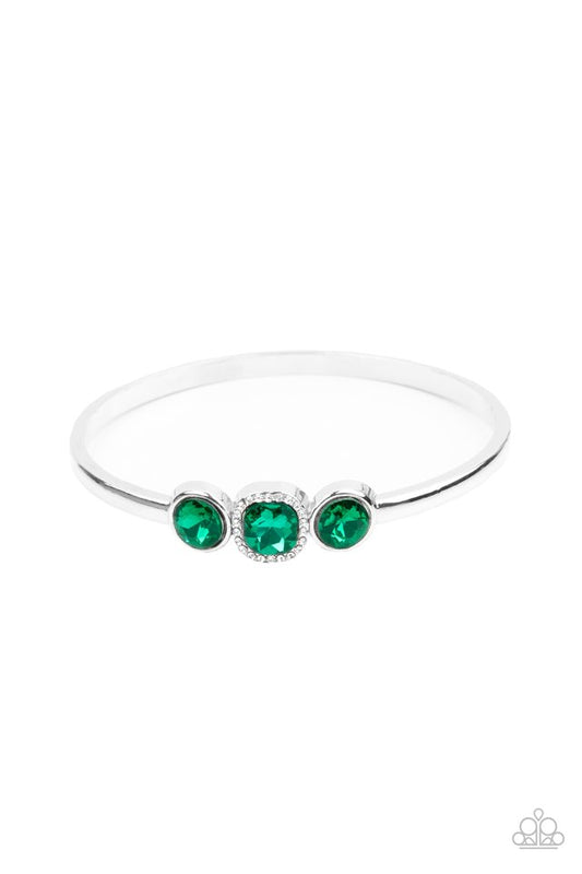 Royal Demands - Green - Paparazzi Bracelet Image