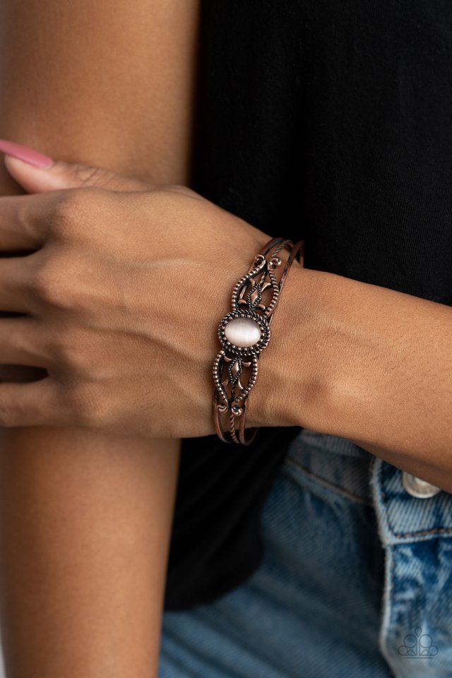 Wait and SEER - Copper - Paparazzi Bracelet Image