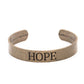 ​Hope Makes The World Go Round - Brass - Paparazzi Bracelet Image