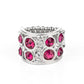 High Roller Royale - Pink - Paparazzi Ring Image