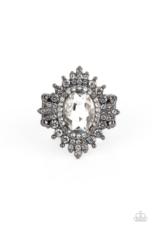 Five-Star Stunner - Black - Paparazzi Ring Image