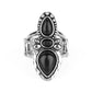 In a BADLANDS Mood - Black - Paparazzi Ring Image