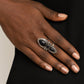 In a BADLANDS Mood - Black - Paparazzi Ring Image